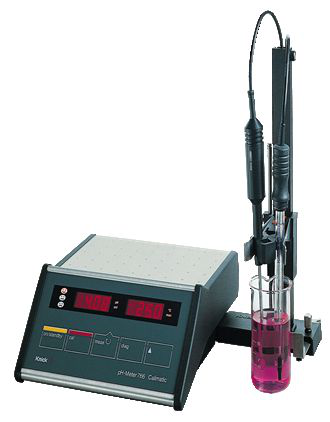 766 Laboratory pH Meter Knick - Máy đo pH để bàn cho phòng Thí nghiệm Knick