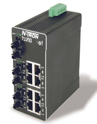 Công tắc chuyển tiếp mạng Ethernet công nghiệp 711FX3 Redlion