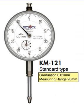 Đồng hồ so KM-121 Teclock, Teclock vietnam