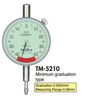 Đồng hồ so TM-5210 Teclock, Teclock việt nam