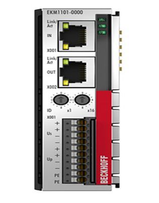 EKM1101 EtherCAT Coupler with ID switch and diagnostics, Beckhoff Vietnam