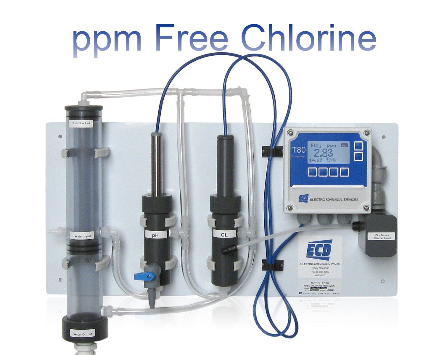 FC80 Free Chlorine Analyzer ECDI vietnam, FC80 ECDI vietnam-TMP vietnam