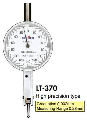 LT370 Teclock, Đồng hồ so đo trục khuỷu teclock