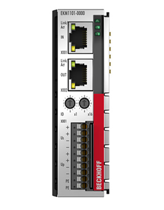 Module I/O beckhoff, EKM1101 EtherCAT Coupler with ID switch and diagnostics, beckhoff vietnam