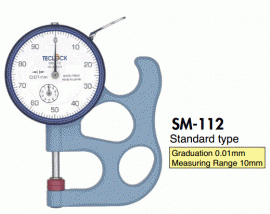 Dial Thickness Gauge SM112 Teclock-đồng hồ đo độ dày SM112 Teclock vietnam