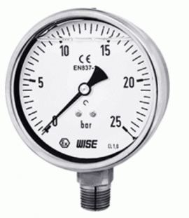 Đồng hồ đo áp suất P258 Wise, wise việt nam