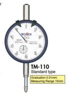 Đồng hồ so TM-110 Teclock vietnam
