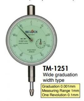 TM-1251 Teclock vietnam, đồng hồ so TM1251 teclock